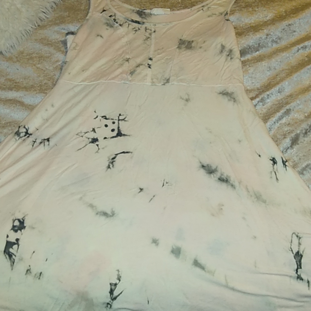 Cute cotton summer flowy dress